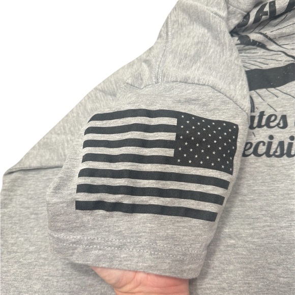 NWOT Grunt Style Military Barbers fitted crew neck T-shirt Size S - Picture 5 of 8